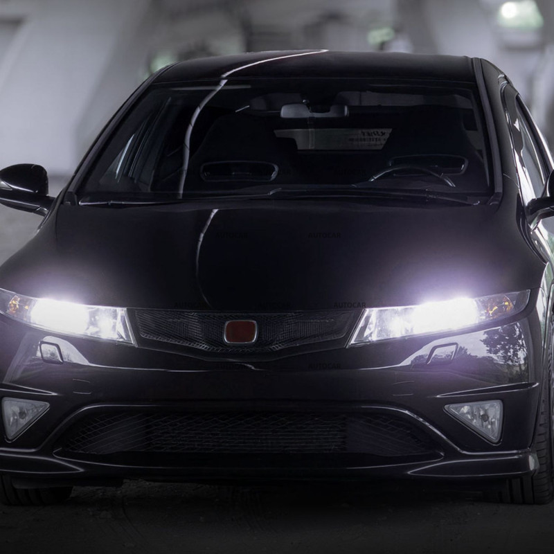 Výkonné LED žiarovky AMIO F25 PRO BLACK H1