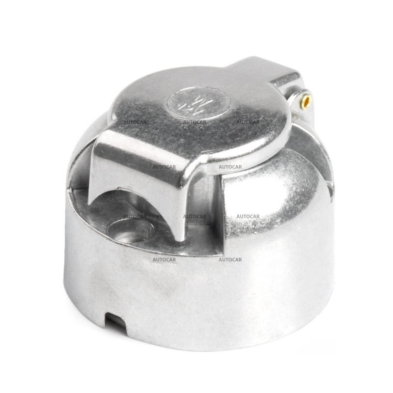 Zásuvka na príves 7PIN ALU AMIO