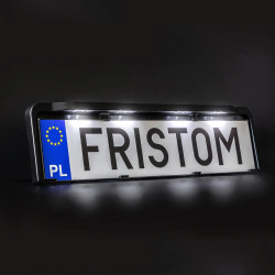 LED rámik ŠPZ Fristom FT-264 LED – osvetlenie ŠPZ s káblom a konektorom QS075