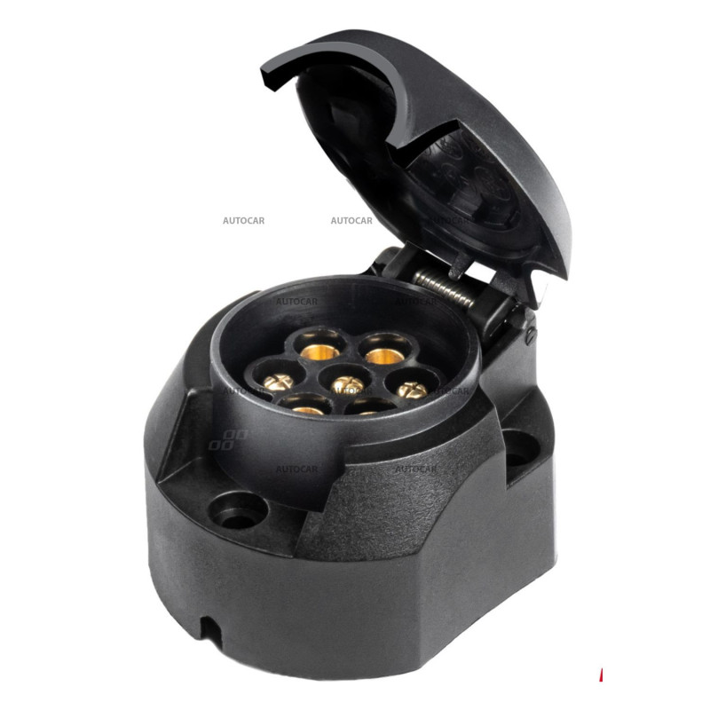 Zásuvka na príves 7PIN  AMIO