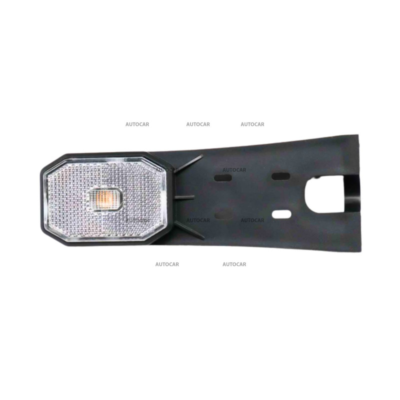 LED predné obrysové svetlo s dlhým bočným držiakom, 12-36V