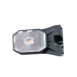 LED pozičné svetlo - teplé biele s držiakom