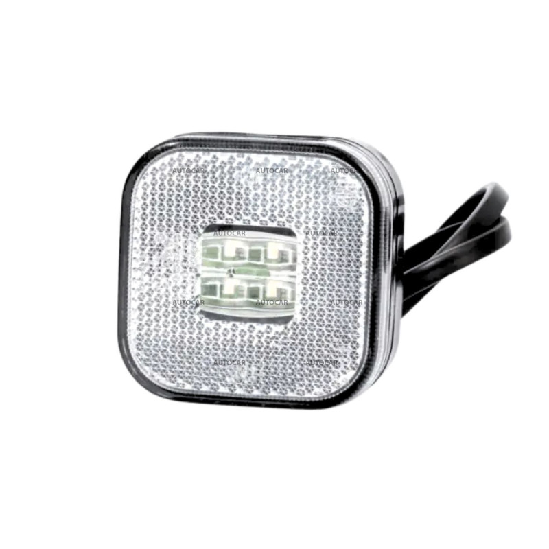 Lampa obrysová LED biela