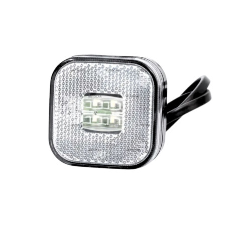 Lampa obrysová LED biela