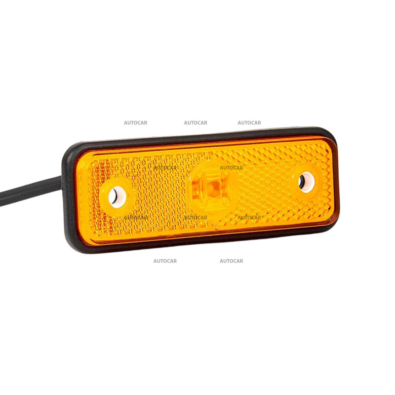 Obrysová lampa LED žltá