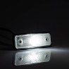 Obrysová lampa LED biela