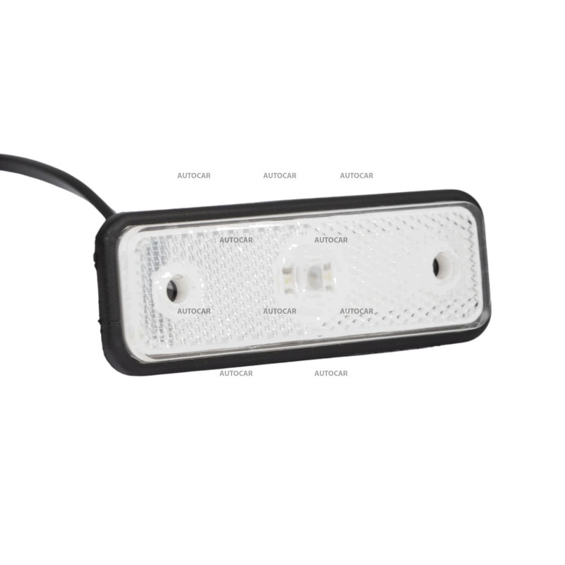 Obrysová lampa LED biela