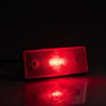 Obrysová lampa červená