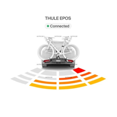 Nosič bicyklov - THULE Epos ParkSecure pre 2 bicykle