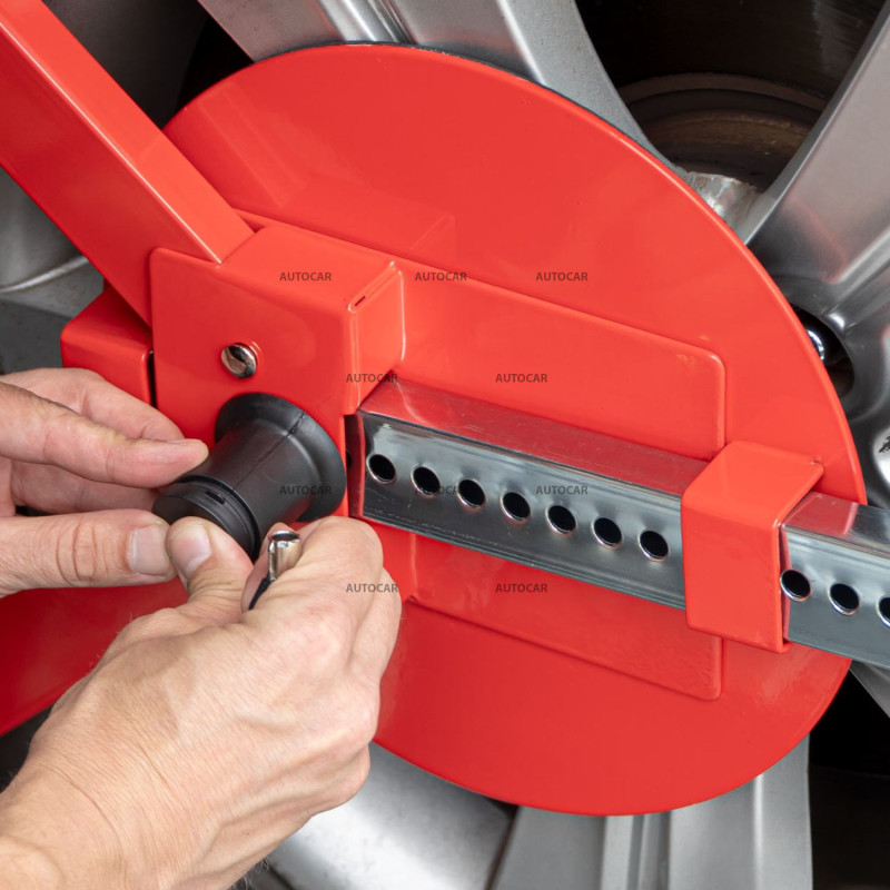 Zámok kolesa AMiO L11 | Mechanické zabezpečenie proti krádeži