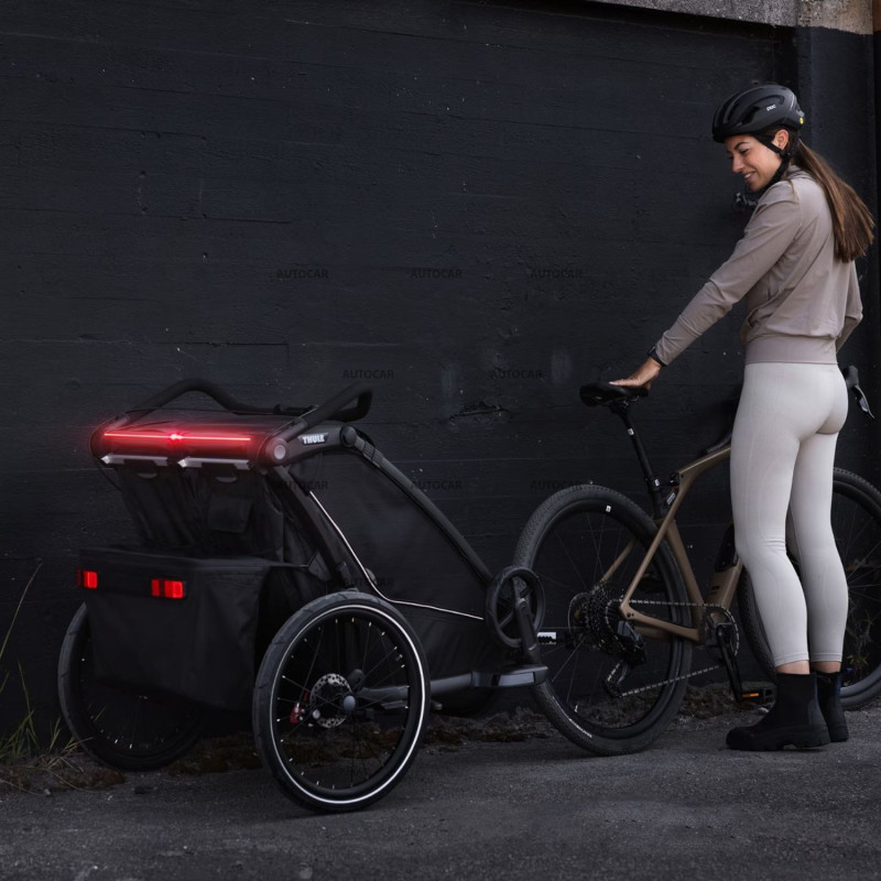 Cyklovozík THULE Chariot Sport 2 double - Midnight Black