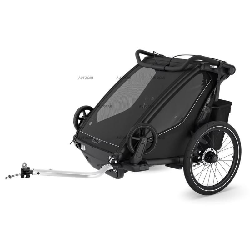Cyklovozík THULE Chariot Sport 2 double - Midnight Black