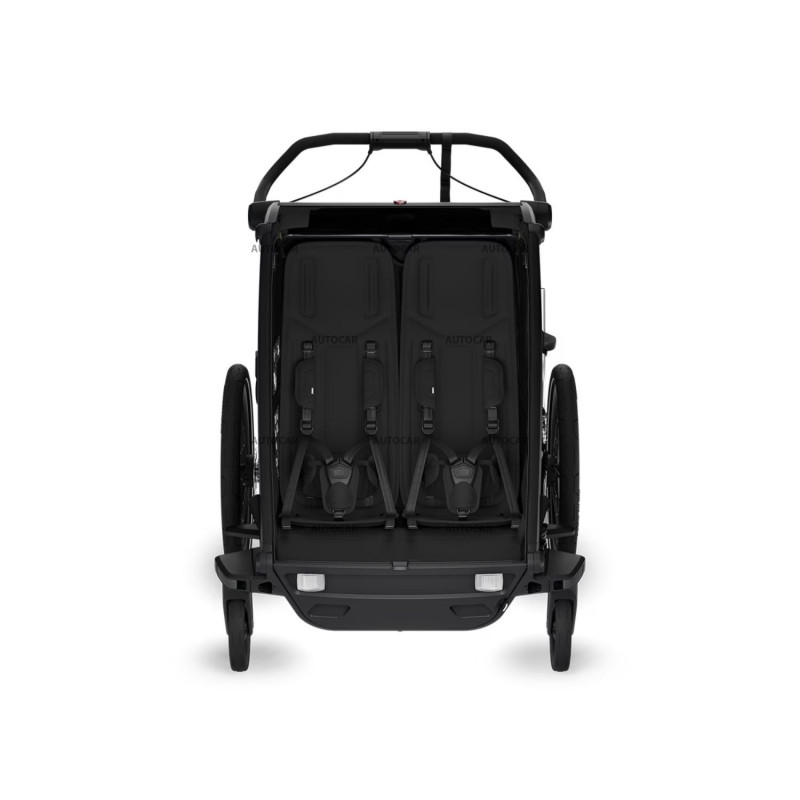 Cyklovozík THULE Chariot Sport 2 double - Midnight Black