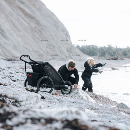 Cyklovozík THULE Chariot Sport 2 double - Midnight Black