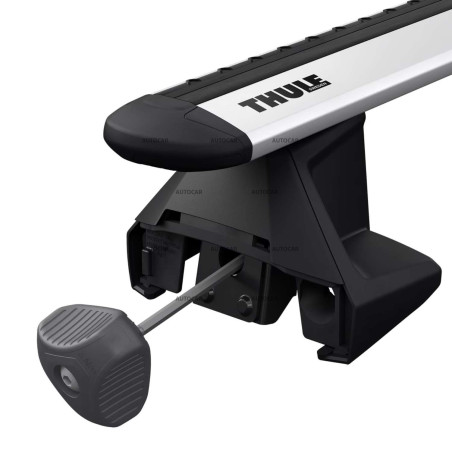 Strešný nosič Thule WingBar Evo pre Volkswagen Golf Sportsvan (2014–2020) – holá strecha