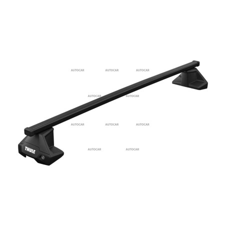 Strešný nosič Thule SquareBar Evo pre Volkswagen Golf Sportsvan (2014–2020) – holá strecha