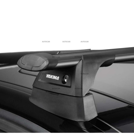 Strešný nosič Yakima ThruBar pre Volkswagen Golf (2020–) – holá strecha