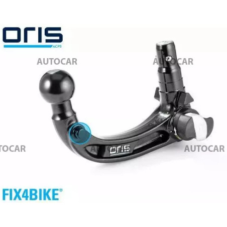 Ťažné zariadenie pre Tesla MODEL 3 - odnímateľný vertikálny bajonetový systém - FIX4BIKE