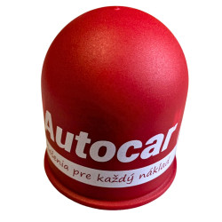 Krytka na guľu plastová - červená