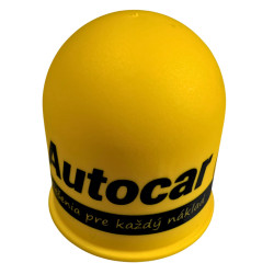 Krytka na guľu plastová - žltá