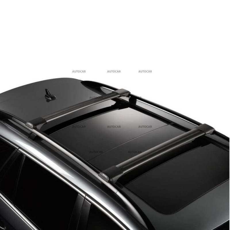 Strešný nosič Yakima RailBar S52 pre Suzuki Ignis (2016 – 2020) – klasické strešné lyžiny