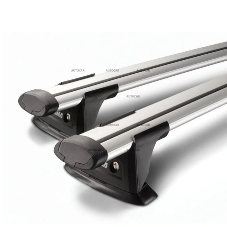 Strešný nosič Yakima ThruBar pre Suzuki SX4 S-Cross / S-Cross (2014 – ...) – integrované lyžiny