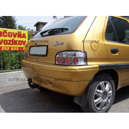 Ťažné zariadenie pre Citroen SAXO - skrutkový systém