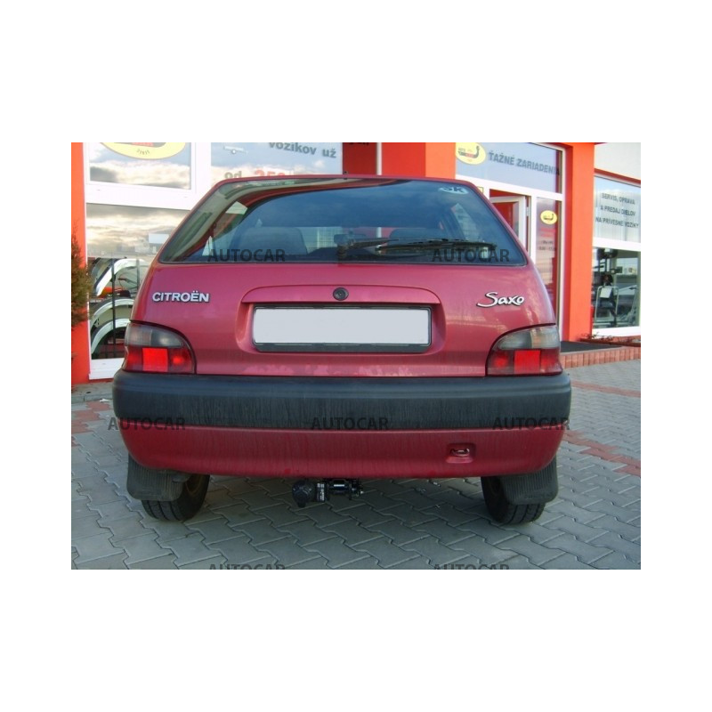 Ťažné zariadenie pre Citroen SAXO - odnímateľný bajonetový systém