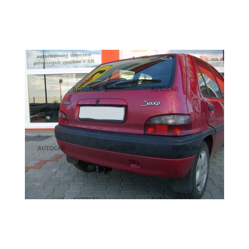 Ťažné zariadenie pre Citroen SAXO - odnímateľný bajonetový systém