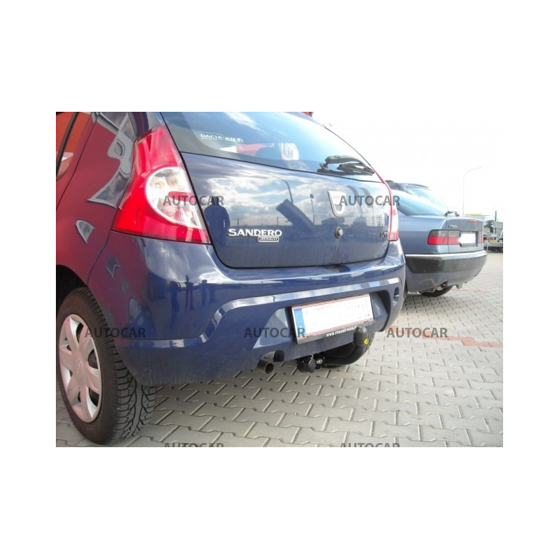 Ťažné zariadenie pre Dacia SANDERO - 5 dv. - skrutkový systém