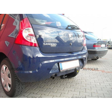 Ťažné zariadenie pre Dacia SANDERO - 5 dv. - skrutkový systém