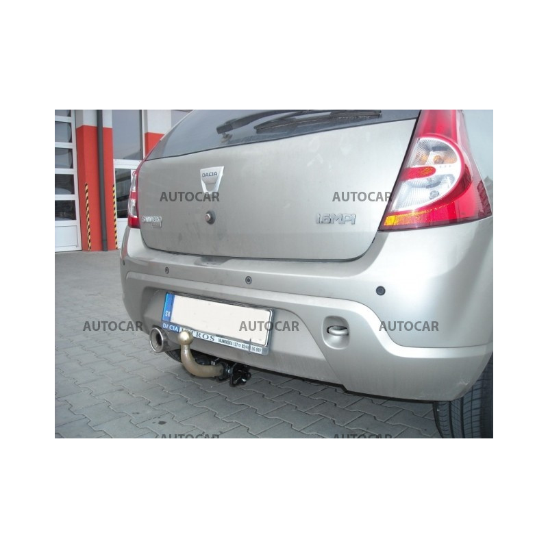 Ťažné zariadenie pre Dacia SANDERO - 5 dv. - odnímateľný bajonetový systém