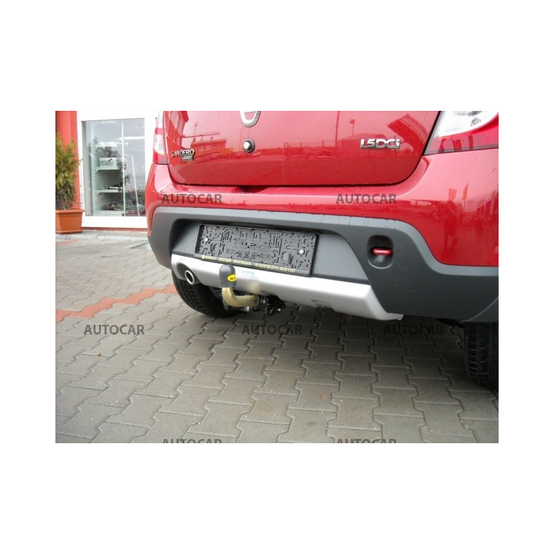 Ťažné zariadenie pre Dacia SANDERO - STEPWAY - odnímateľný bajonetový systém