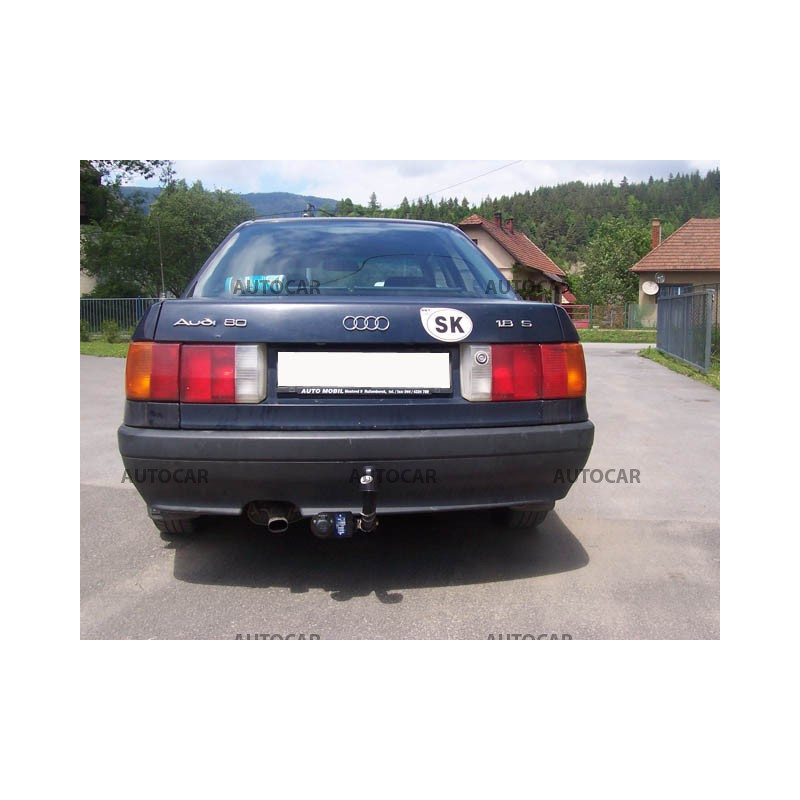 Ťažné zariadenie pre 80 - 4dv., nie Quattro, (89, 89 Q, 8 A, B3) - skrutkový systém - od 1986/09 do 1991/08