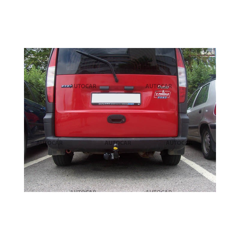 Ťažné zariadenie pre DOBLO - Pick Up, (119, 223) - skrutkový systém - od 2000 do 2009