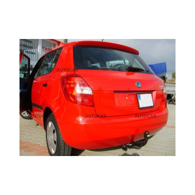 Ťažné zariadenie pre Škoda FABIA II. - 5 dv. - odnímateľný bajonetový systém