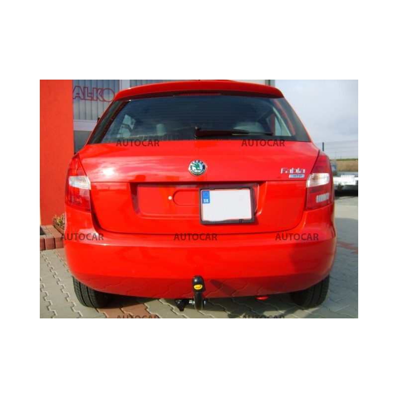 Ťažné zariadenie pre Škoda FABIA II. - 5 dv. - odnímateľný bajonetový systém
