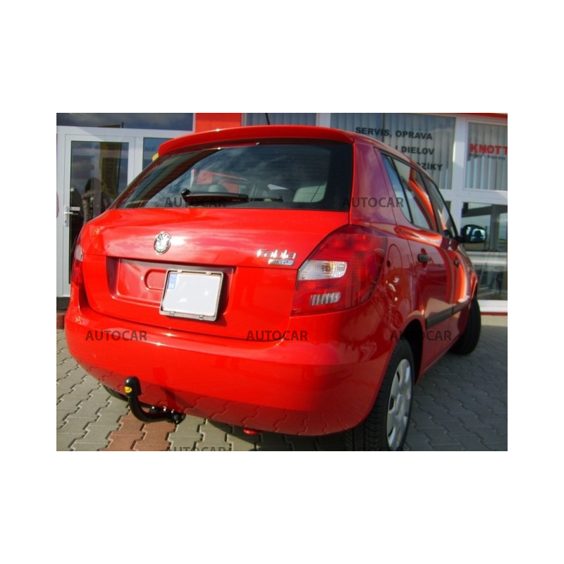 Ťažné zariadenie pre Škoda FABIA II. - 5 dv. - odnímateľný bajonetový systém