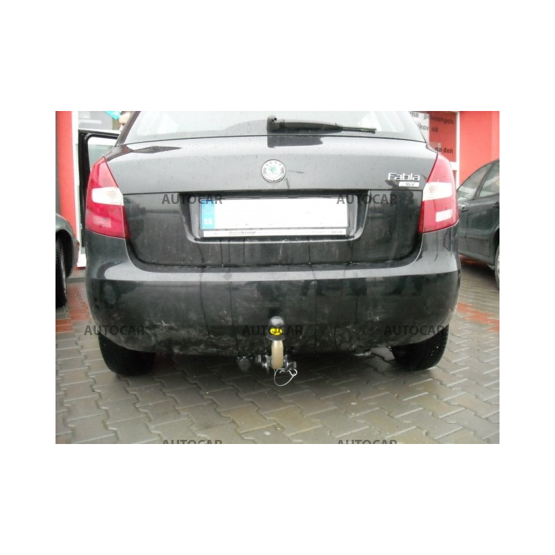 Ťažné zariadenie pre Škoda FABIA II. - 5 dv. - odnímateľný bajonetový systém