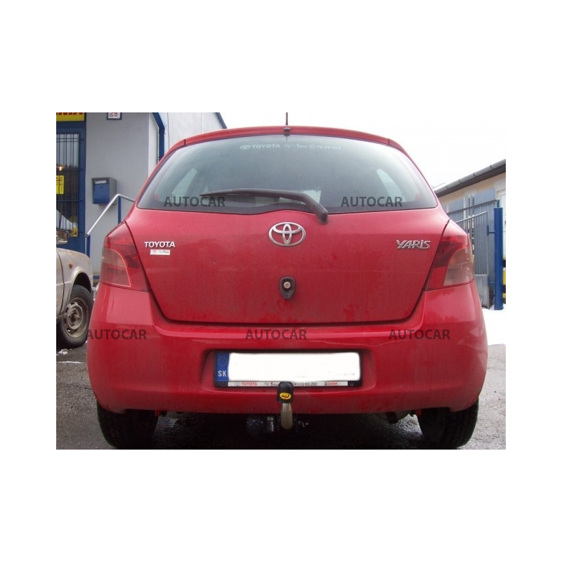 Ťažné zariadenie pre Toyota YARIS - VERSO - 5 dv. - odnímateľný bajonetový systém