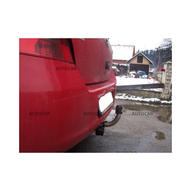 Ťažné zariadenie pre Toyota YARIS - VERSO - 5 dv. - odnímateľný bajonetový systém