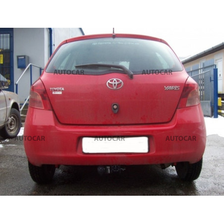 Ťažné zariadenie pre Toyota YARIS - VERSO - 5 dv. - odnímateľný bajonetový systém