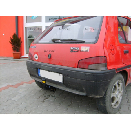 Ťažné zariadenie pre Peugeot 106 - skrutkový systém