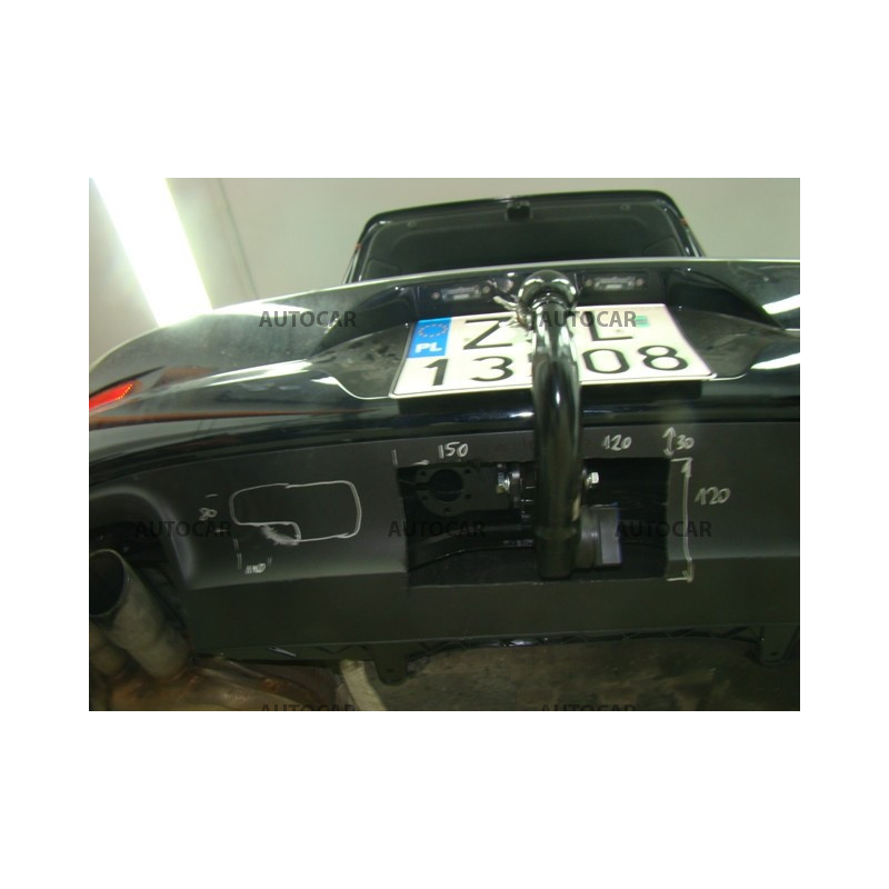 Ťažné zariadenie pre Volkswagen PASSAT - CC - odnímateľný vertikálny bajonetový systém