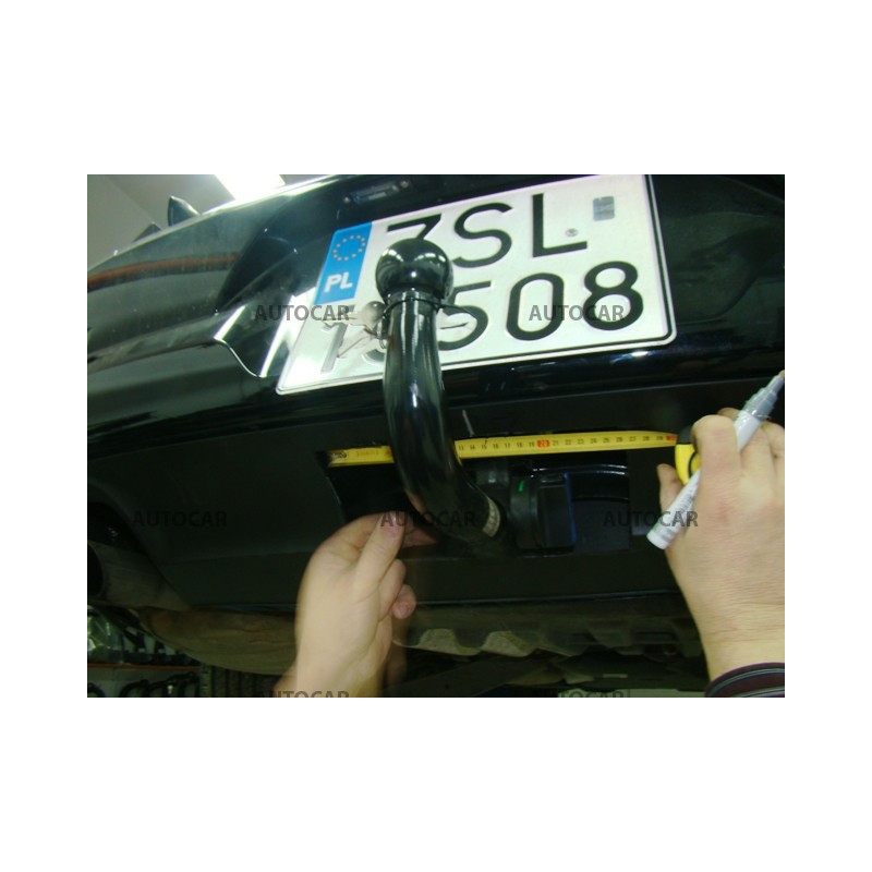 Ťažné zariadenie pre Volkswagen PASSAT - CC - odnímateľný vertikálny bajonetový systém