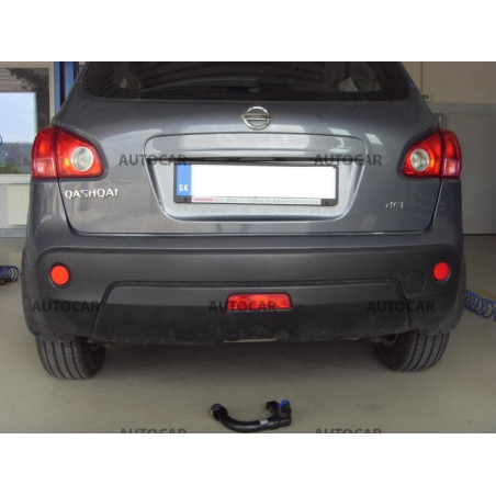 Ťažné zariadenie pre Nissan Qashqai - automatický systém vertikal- od 11.2006/-