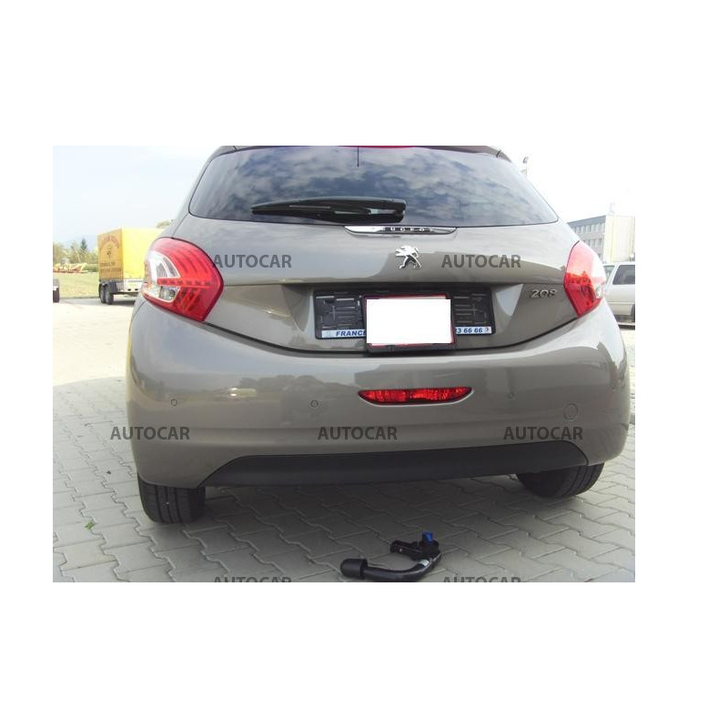 Ťažné zariadenie pre 208 - 3/5 dv - automatický vertikálny systém - od 2012/-