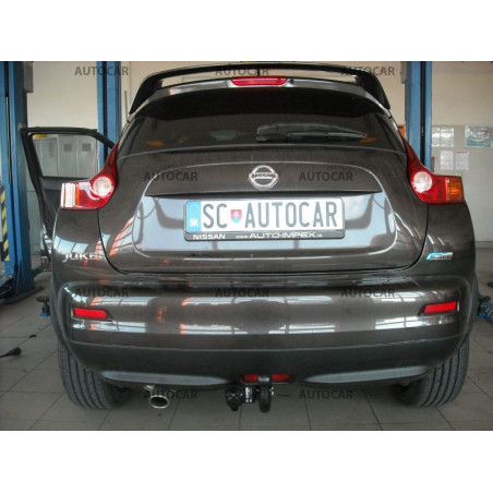 Ťažné zariadenie pre  NIssan JUKE, SUV. 2 WD - skrutkový systém - od 2010/-