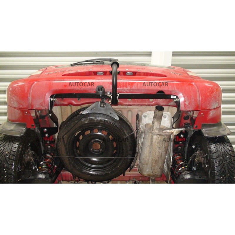 Ťažné zariadenie pre PARTNER - Pick Up - skrutkový systém - od 2008 do 