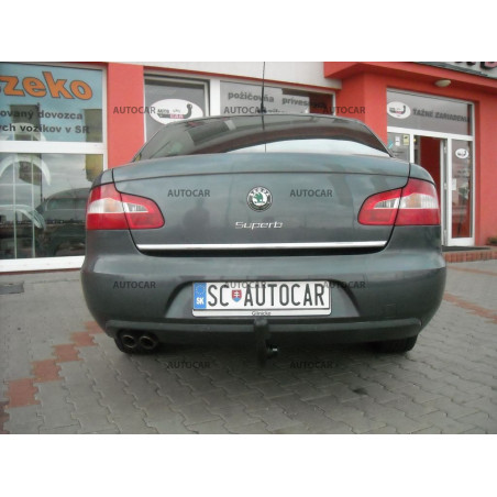 Ťažné zariadenie pre SUPERB - 5 -dv., Combi aj 4x4 - automatický vertikálny systém - od 2008 Ťažné zariadenie pre SUPERB - 5 -dv., Combi aj 4x4 - automatický vertikálny systém - od 2008